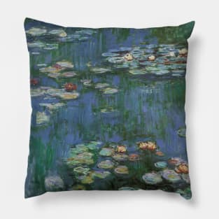 Waterlilies by Claude Monet Pillow