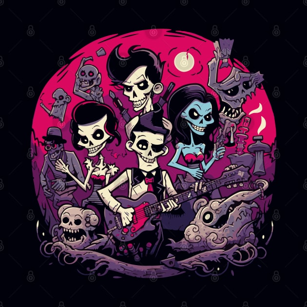 Goth Music Rockabilly Band by tatadonets