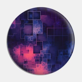 Infinite Cosmos - Infinite Space Seamless Pattern Pin