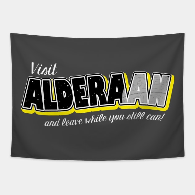 Visit Alderaan... and leave soon!! Tapestry by MrDevelover