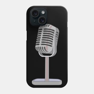 Hand Drawn Microphone Phone Case