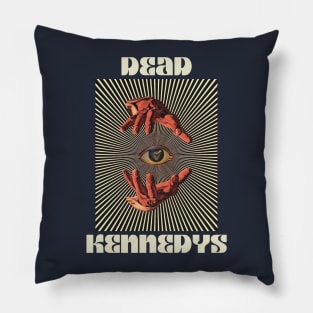 Hand Eyes Dead Kennedys Pillow