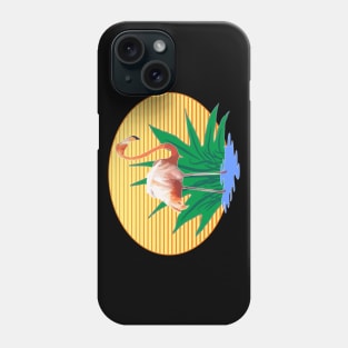 Cute Funny Flamingos Summer Sun & Good Feelings Designs Phone Case