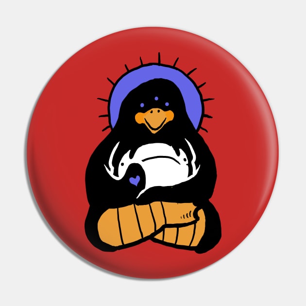 Spirit Penquin Pin by jonah block