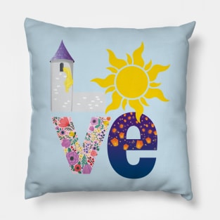 Tangled Up in LOVE - Detailed Pillow