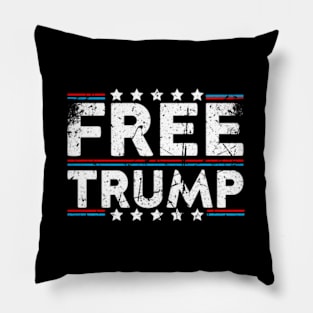 Free Donald Trump Take America Back Election 2024 American Pillow