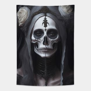 Painting of Santa Muerte Tapestry