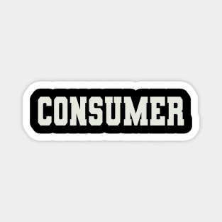 Consumer Word Magnet