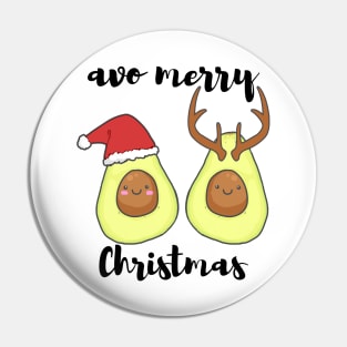 Avo Merry Christmas Pin