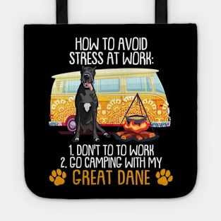 Camping With Great Dane To Avoid Stress Tote