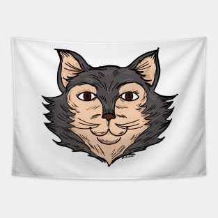 Cat Kitty Animal Face Tapestry