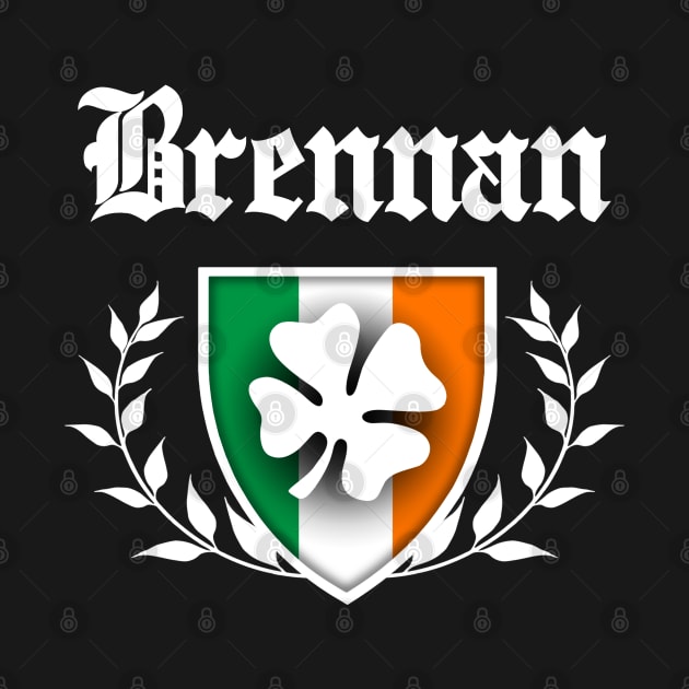 Brennan Shamrock Crest by robotface