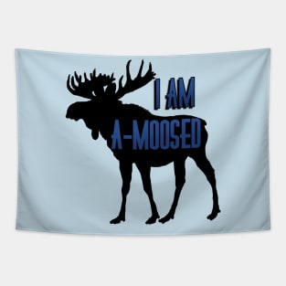 I am a-moosed Tapestry