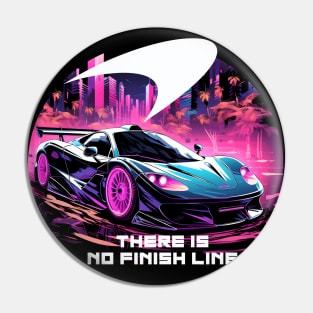 Synthwave F1 Pin