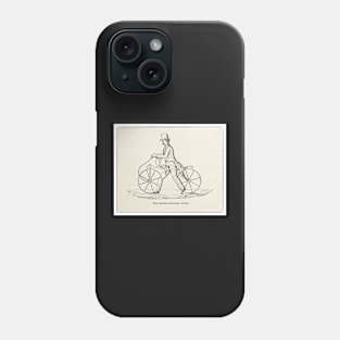 Vintage Bicycles Print Phone Case