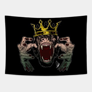 Gorila zombie Tapestry