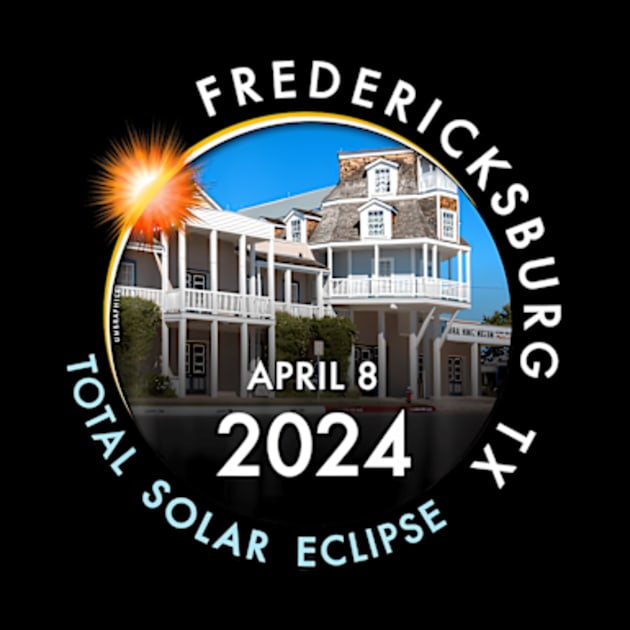 2024 Total Solar Eclipse Totality Fredericksburg Texas 26 by Diana-Arts-C