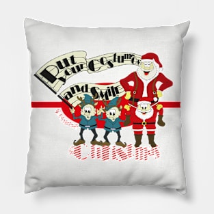 Laugh Christmas Pillow