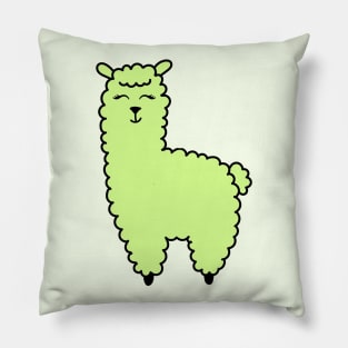 Smiling llama Pillow