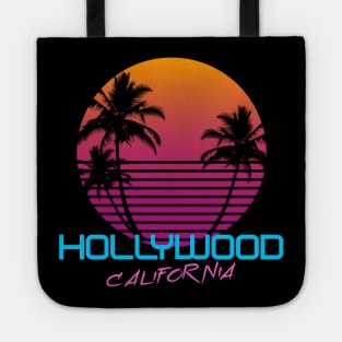 Hollywood California Retro 80s Tote