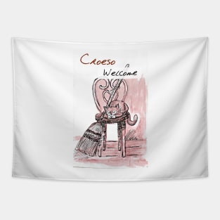 CROESO (WELCOME) CAT Tapestry