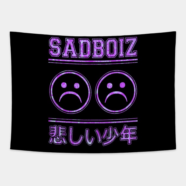 SadBoiz Lean Emoji Jersey Tapestry by Amacha