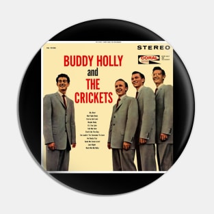 The Crickets Buddy Holly And The Crickets Album Cover Pin