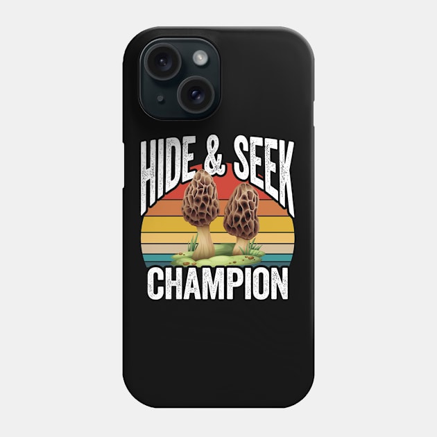 Mushroom - Hide And Seek Champion Phone Case by Kudostees