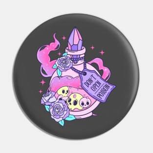 Halloween Poison Pink Pin