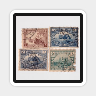 Iraqi Stamps, 1925 Magnet