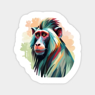 Mandrill Magnet