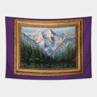 Mountains Oil Painting Tapestry