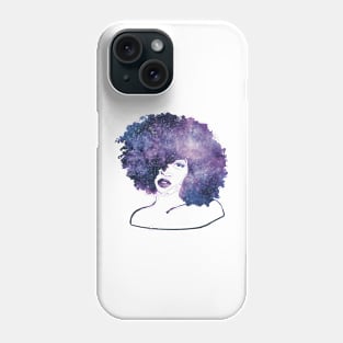 Cosmic Hair Phone Case