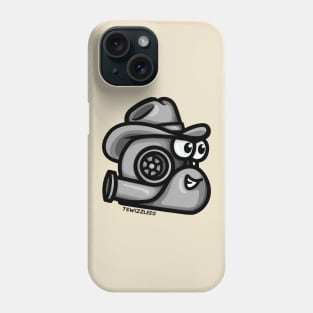 Turbo Snail - Cowboy (Gray) Phone Case