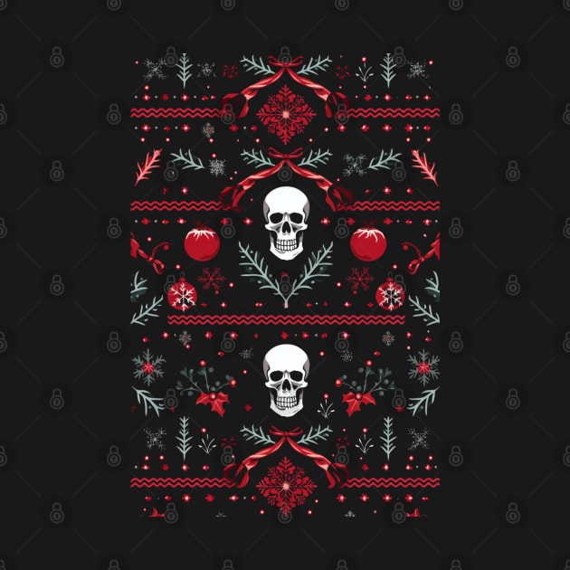 Gothic Ugly Christmas Sweater by DarkSideRunners