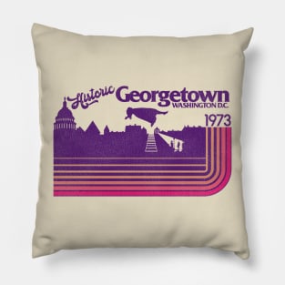 Visit Historic Georgetown - The Exorcist Pillow