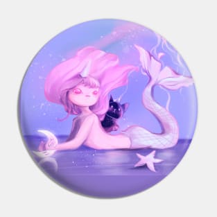 Little M and a Jellyfish Pin