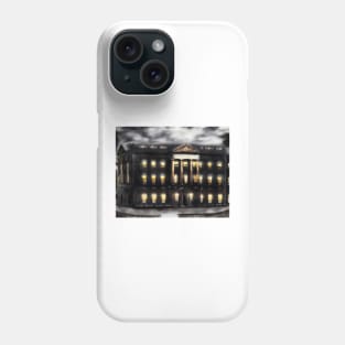 Lothian Chambers Building, George the IV Bridge, Edinburgh, Scotland [Night-time Mix] Phone Case