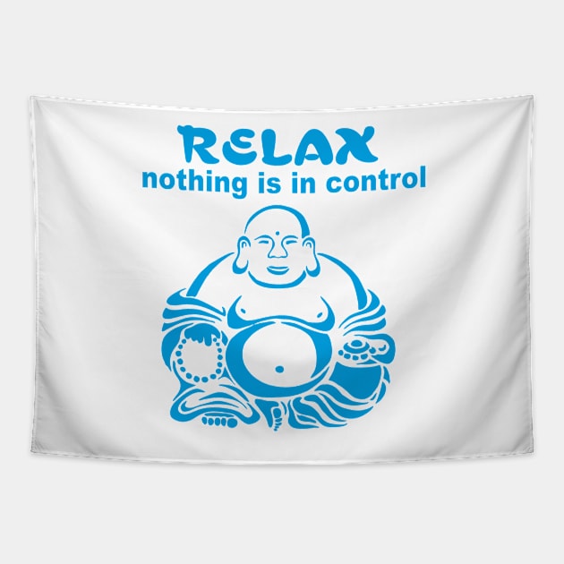 RELAX nothing is in control Tapestry by GourangaStore