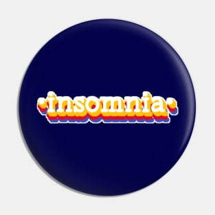 Insomnia Pin