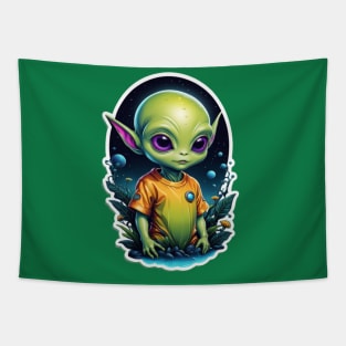 ALIEN BABY Tapestry