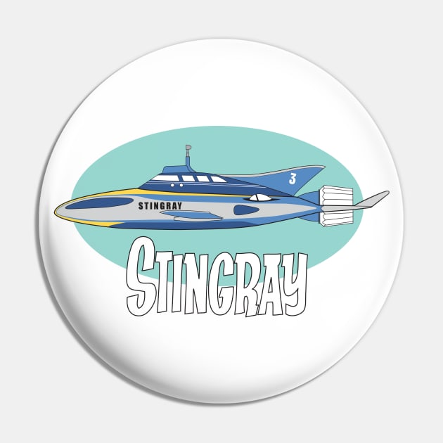 Stingray Pin by RichardFarrell