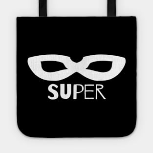 White Mask - Super Tote