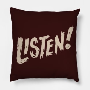 Listen Pillow