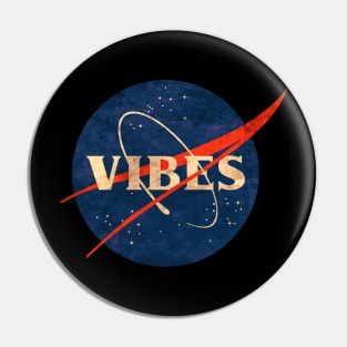 Vibes NASA Logo Pin