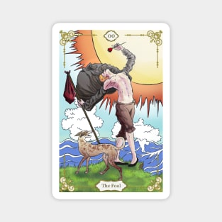 The Fool Tarot Design Magnet