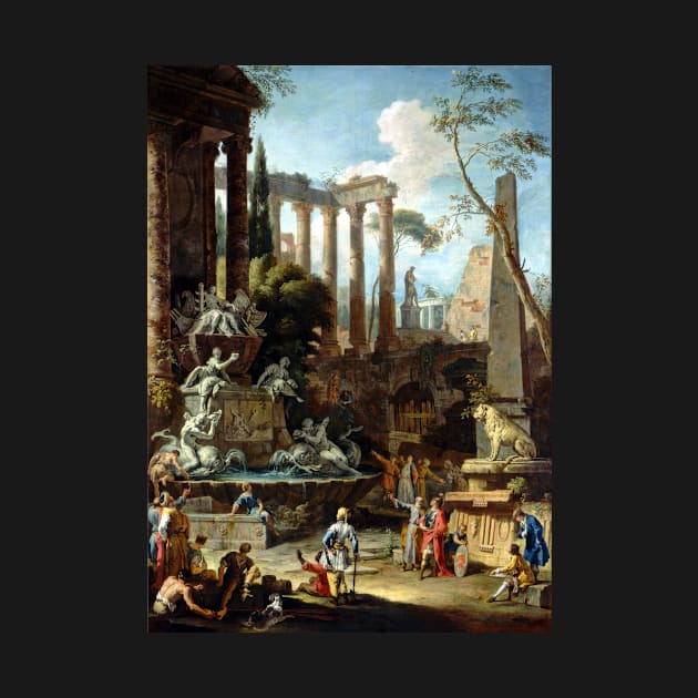 Sebastiano Ricci Marco Ricci Memorial to Admiral Sir Clowdisley Shovel by pdpress