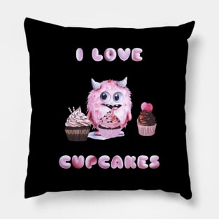 I love cupcakes Pillow