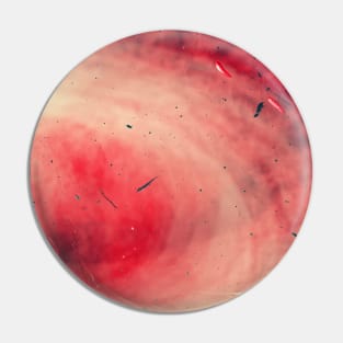 Red and Black abstract painting Pin