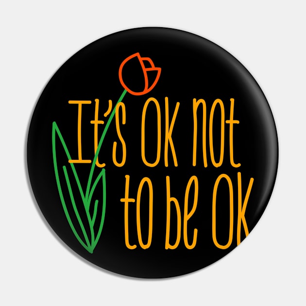 Mental Health Support Pin by Screamingcat